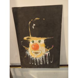 Tableau Peinture de A.Goupille " Clown "