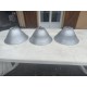 3 Suspensions Industrielles Aluminium