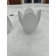 lot de 5 Tulipes en Pate de Verre Opalécentes