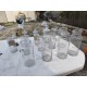 Lot de Bocaux et Flacons Anciens en Verre de Pharmacie