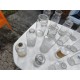 Lot de Bocaux et Flacons Anciens en Verre de Pharmacie