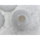 Lot de 5 Opalines Blanche