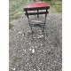 Table de Bistrot + 2 Chaises Pliantes