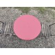 Table de Bistrot + 2 Chaises Pliantes