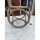 Pouf 1900 Bois courbé Hétre et Cannage