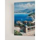 Tableau Huile sur Toile " Vue méditerranéenne "