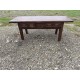 Table Basse 19 éme en Chéne , 2 Tiroirs