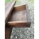 Table Basse 19 éme en Chéne , 2 Tiroirs