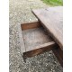Table Basse 19 éme en Chéne , 2 Tiroirs