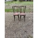 Paire de Chaises de Bistrot " Japy Fréres "