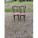 Paire de Chaises de Bistrot " Japy Fréres "