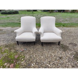 Paire de Fauteuils Napolèon III