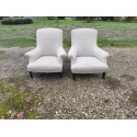 Paire de Fauteuils Napolèon III