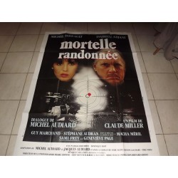 Affiche de Cinema "Mortelle Randonnèe " 